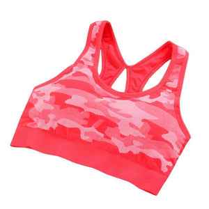 Drop shipping 2017 Stretch Workout Tank Tops Sports Bra Breathable Fitness Push Up Yoga Bras With Padding The gym bra #EW